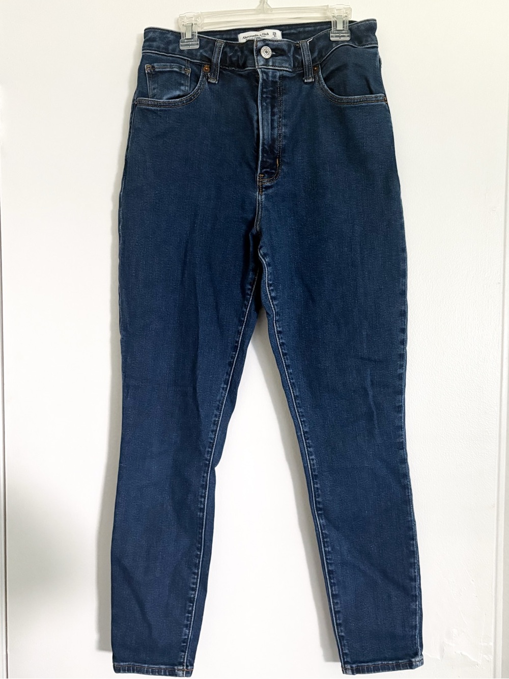 ABERCROMBIE & FITCH The Super Skinny Ankle High Rise 29/8R Curve Love - Picture 5 of 11
